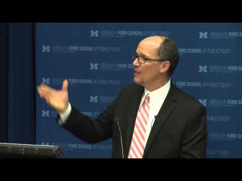 .@fordschool -Thomas Perez: Creating shared prosperity through conscious capitalism