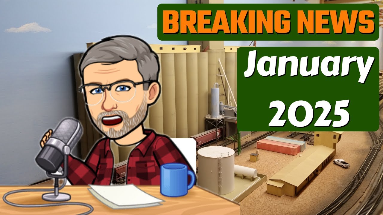 BREAKING NEWS Channel Update for January 2025 on Rons Trains N