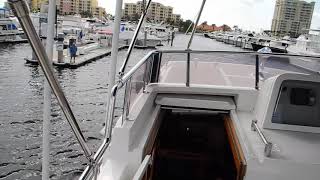 Cast off & Land downwind, Selene Trawler