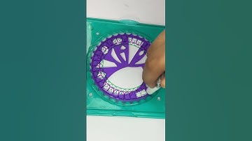 A Perfectly Timed Visual Symphony: Hypnotic Spirograph in Motion #art #asmr #spirograph #shorts