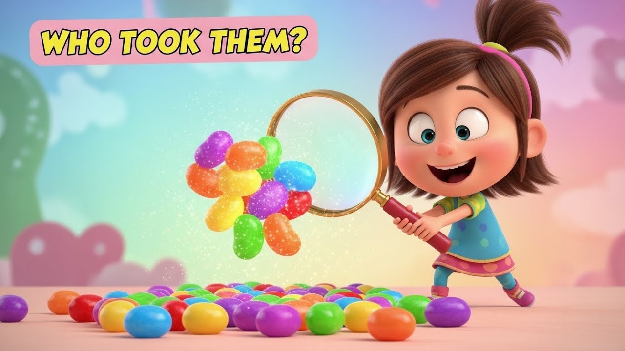 Where Did the Jelly Beans Go? | Fun Kids Song | Preschool Sing Along