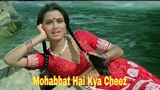 Mohabbat Hai Kya Cheez (Sad Song) HD  - Prem Rog 1982 |  Lata Mangeshkar, Suresh Wadkar