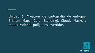 Unidad 5. Creación de cartografía de enfoque - Curso de Cartografía Temática con QGIS