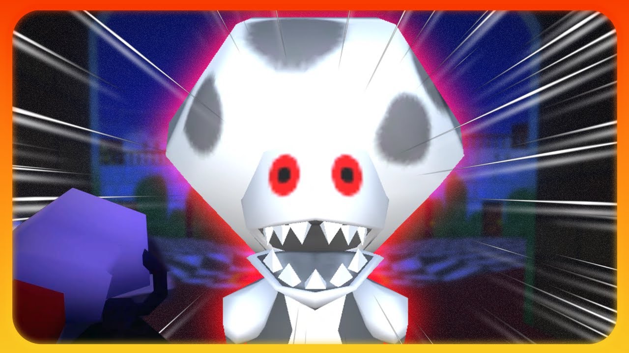 Mario 64 but it's a horror game