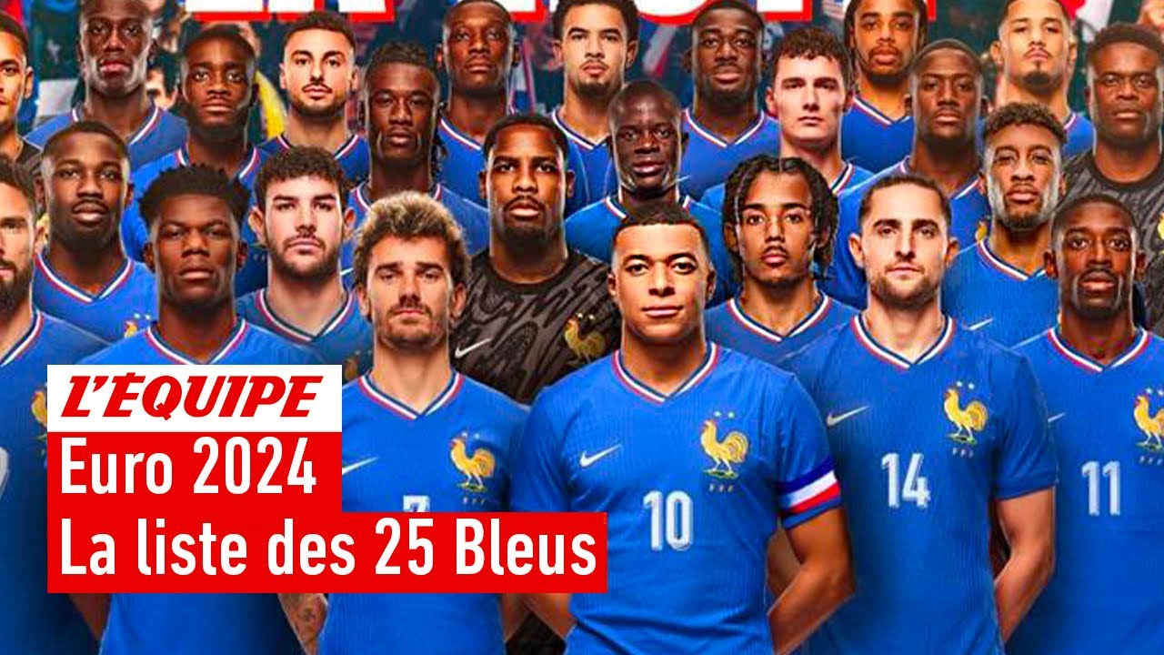 Euro 2024 - Cette liste renforce-t-elle le statut de favoris des Bleus ?