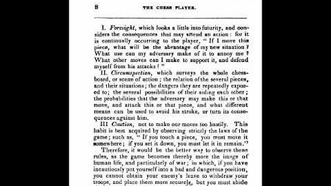 Chess World.net: Benjamin Franklin Essay "On the Morals of Chess" (Chessworld.net)