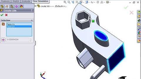 Making Lids for CFD in Solidworks