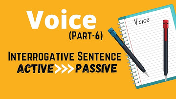 Voice ll Part - 6 ll Interrogative Sentence II Learn with Kamrul Hasan ll Md. Kamrul Hasan