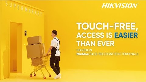 Hikvision MinMoe Face Recognition Terminals