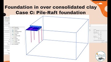 PLAXIS 3D - Tutorial 1 - Case C - Foundation in over consolidated clay