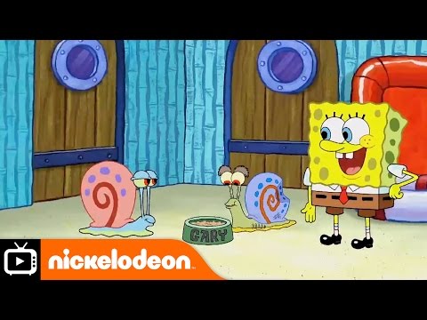 SpongeBob SquarePants | Snail Sanctuary | Nickelodeon UK