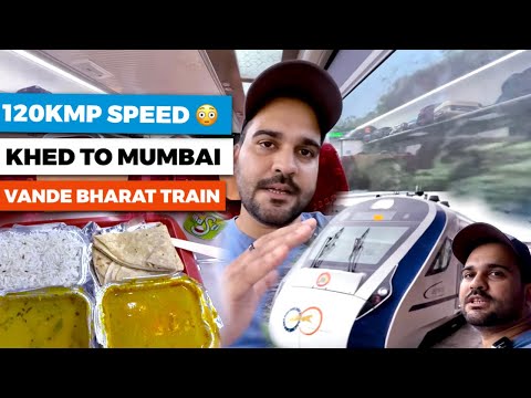 Vande bharat Express full Journey Vlog | KHED to MUMBAI | TRAVEL VLOG | DXB VLOGS