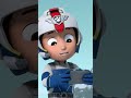 Hoverboard Rubble rescues Travis from the Ice! #PAWPatrol #shorts