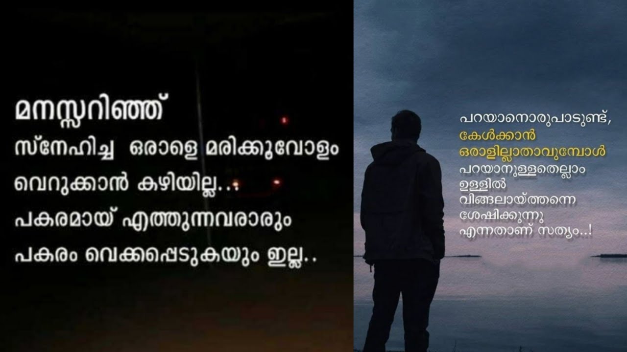 feeling love quotes malayalam||sad love quotes || quotes about love ...