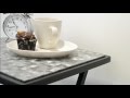 How to Make a Cool Mosaic Side Table in Under a Minute: Smart Mosaics How to Make a Cool Mosaic Side Table in Under a Minute: Smart Mosaics