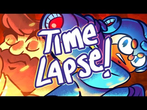 Megaman 11 - Artwork Timelapse!