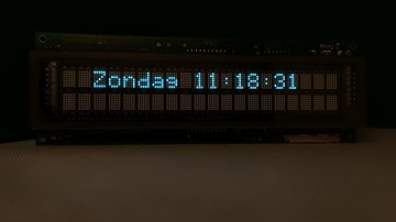 Using a Vacuum Fluorescent Display (VFD) with an ESP8266 as information display