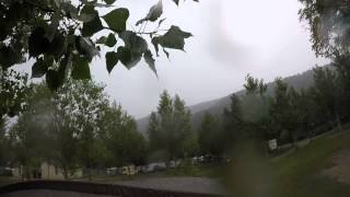 Pluja al Càmping Pirinenc, Campdevànol 22/08/2014 GOPR8174