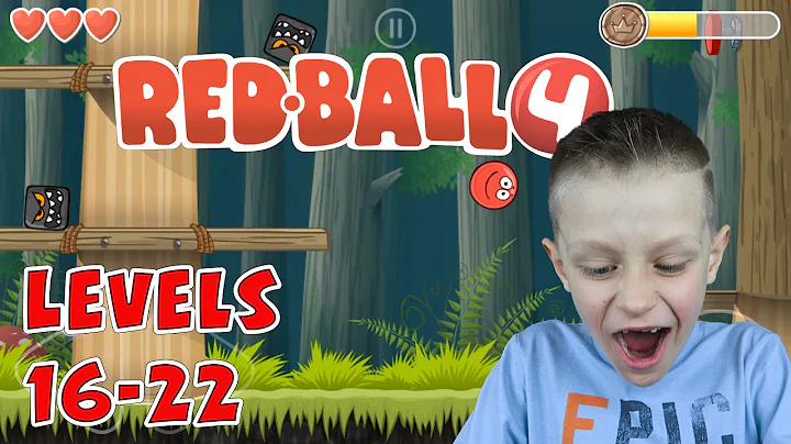 Ronald plays Redball 4, levels 16-22 (Android) | K...