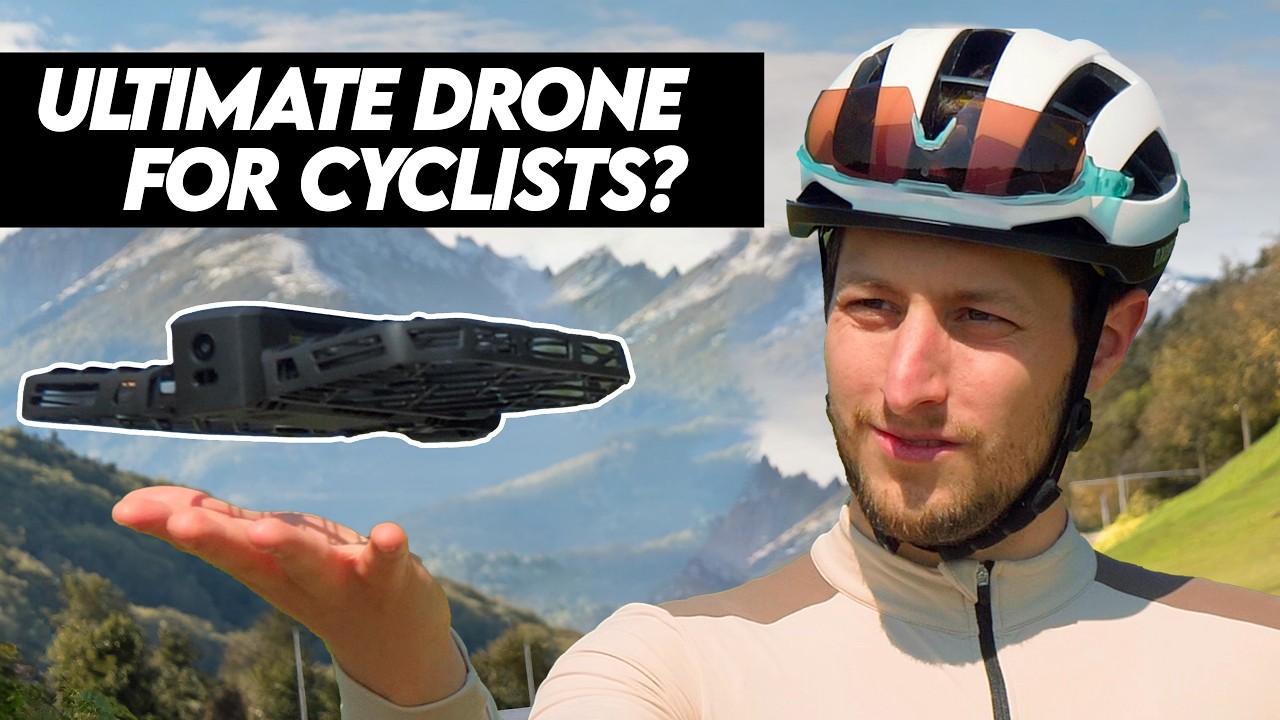 The Ultimate SOLO Cycling Companion? HoverAir X1 Pro Max