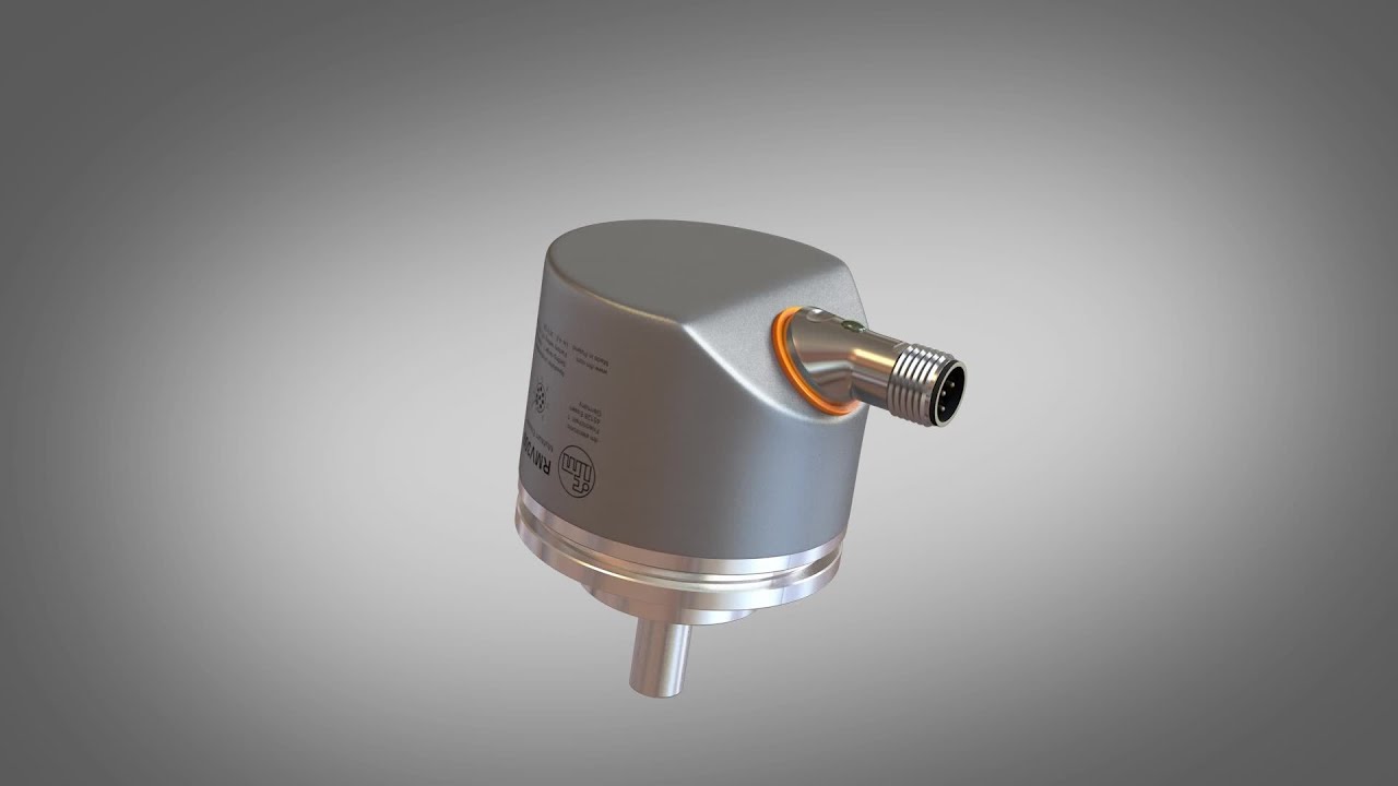 Encoder absoluto multivolta com tecnologia IO-Link embarcada