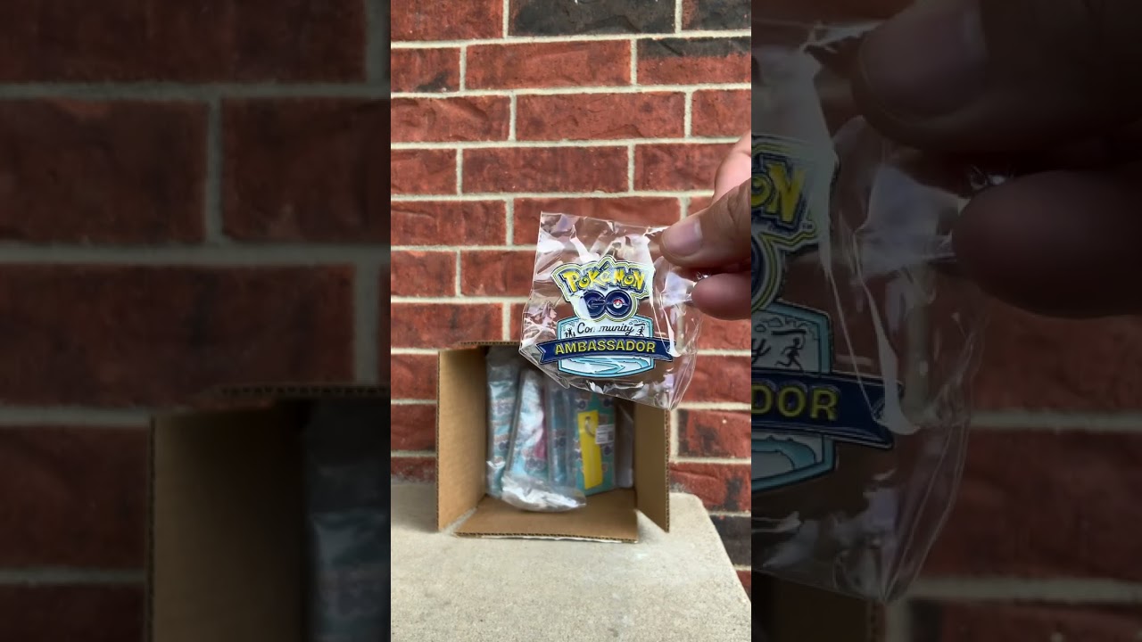 Pokémon Go Community Ambassador Welcome Kit Unboxing 
