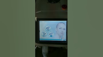 non-channel 808 diod laser hair removal machine interface video