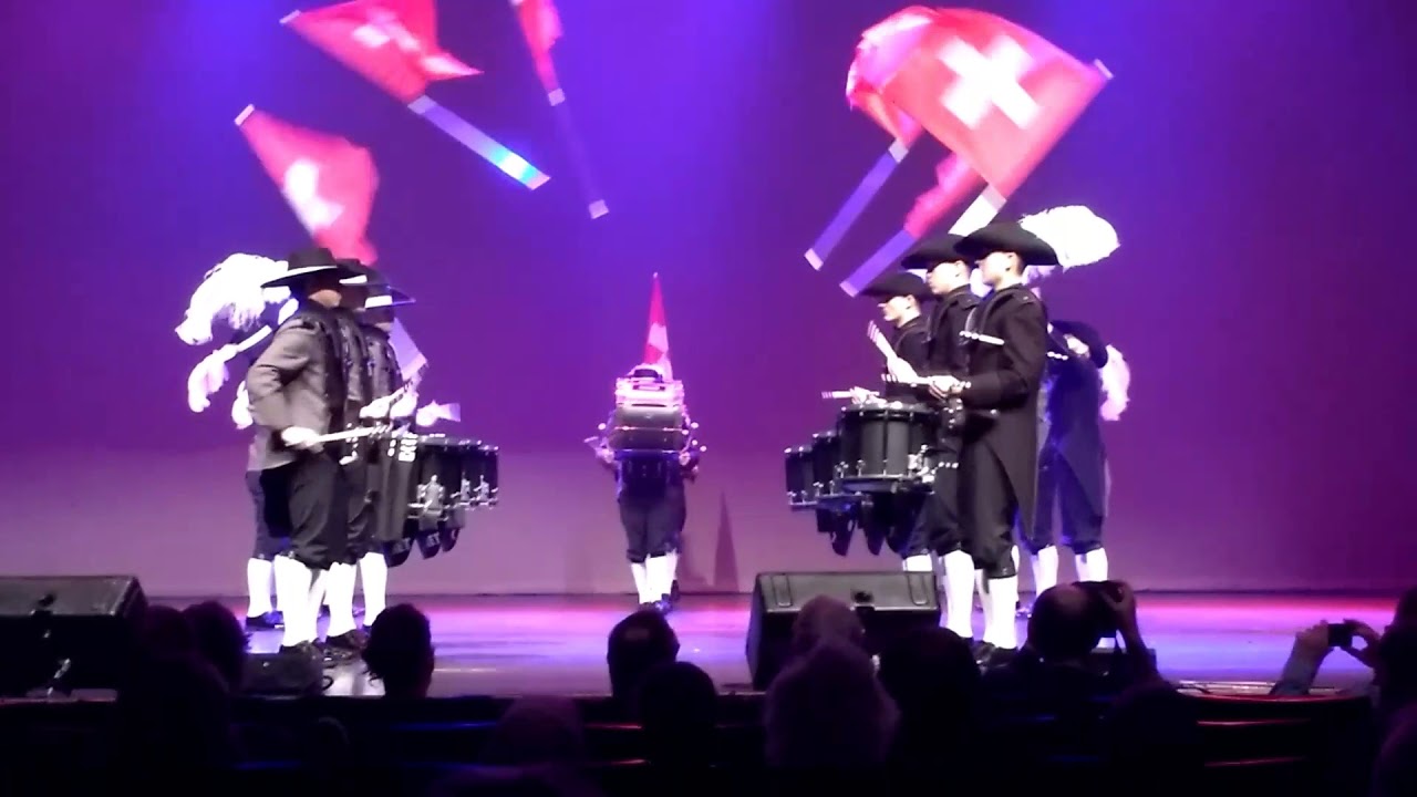 Top Secret Drum Corps in Proud on Stage YouTube
