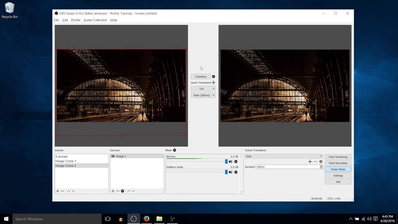 How to Transition Between Scenes in Open Broadcaster Software (OBS) Studio  - YouTube
