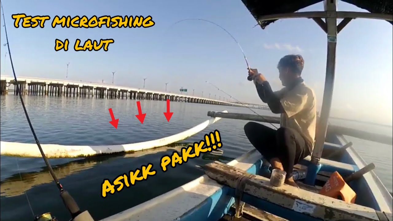 SENSASI BARU! Wajib dicoba.. Test Micro Fishing di Laut