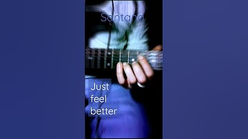 Thumbnail of Just feel better (intro) - Santana ft. Steven Tyler #guitarcover #Santana #guitarra #justfeelbetter