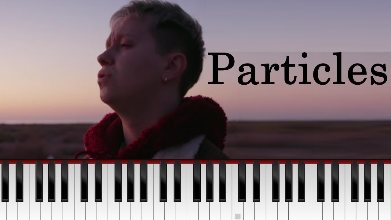 Particles- Nothing but Thieves-Piano Tutorial