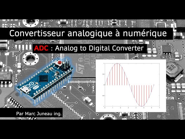 Convertisseur analogique à numérique (ADC) 