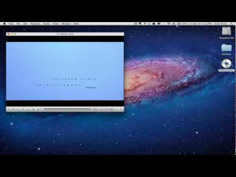 Play a DVD with VLC (Mac)
