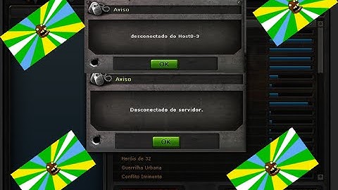 "ERRO DESCONECTO DO SERVIDO O DO HOST"