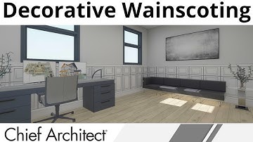 Creating Wainscoting Using Cabinet Tools