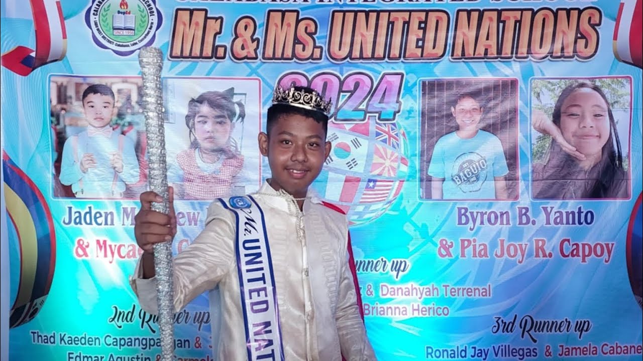 Mr.& Ms. United Nations 2024 - YouTube
