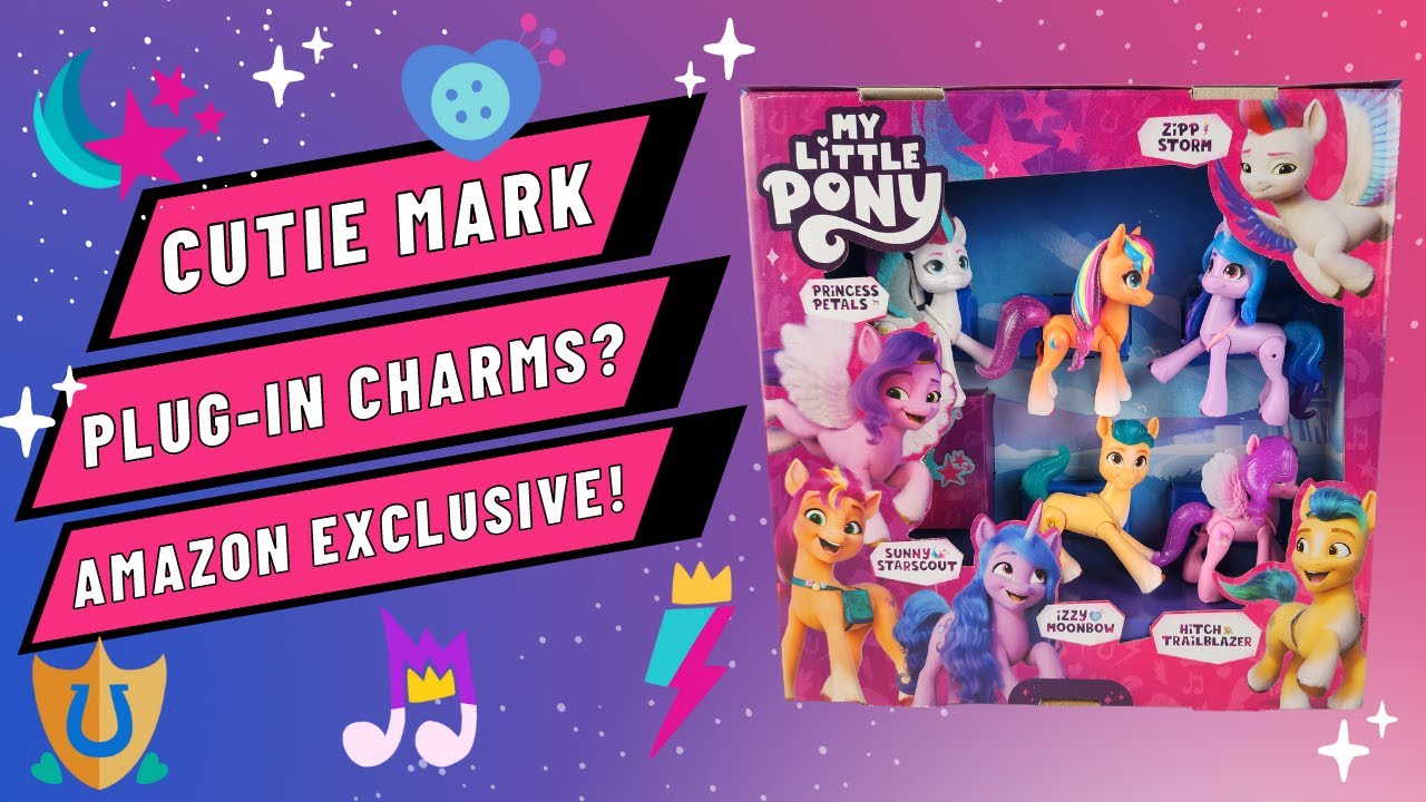 My Little Pony Toys: Make Your Mark Meet The Mane 5 Collection Set, Gifts  for Kids ( Exclusive)