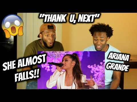 Ariana Grande Thank U Next (World Premiere) The Ellen Show 2018 (REACTION)