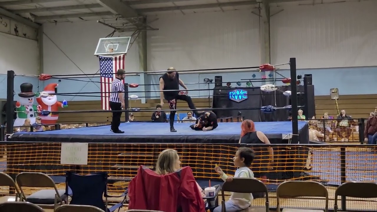 "The Muscle" Kristian Kross vs El Dino and Jay Stephen