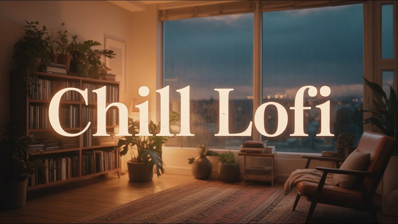 Winter Cafe Ambience | 1 Hour Relaxing Lofi Music & Snowfall Lofi Jazz Chill Lounge