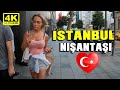 Walking in Istanbul luxury place, Nişantaşi | Walking Tour | July 2021| 4k UHD 60fps