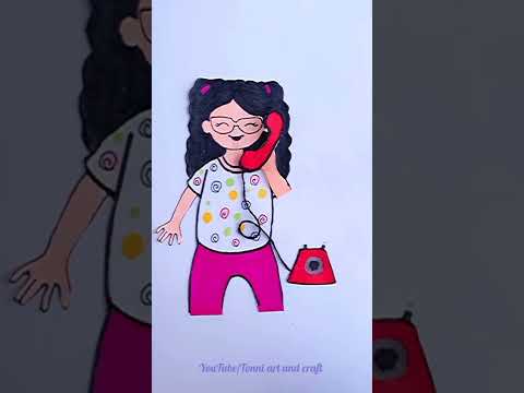 Hola 🙋 #shorts #tonniartandcraft #youtubeshorts #art #satisfying