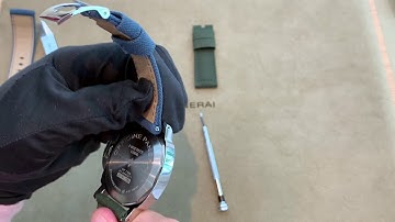 Changing Panerai Luminor / Radiomir with a Push Pin Release