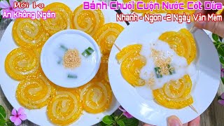 Nhà Có Chuối Chín Làm Bánh Cách Này Ăn Rất Ngon Lại Rất Dễ