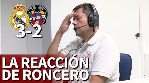 Real Madrid 3 Levante 2 | El sufrimiento de Roncero en los minutos finales | Diario AS