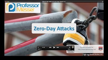 Zero-Day Attacks - CompTIA Security+ SY0-401: 3.5