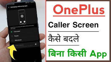OnePlus Phone How To Change Caller Screen 2022 | Caller Screen Change Kaise Kare OnePlus Mobile