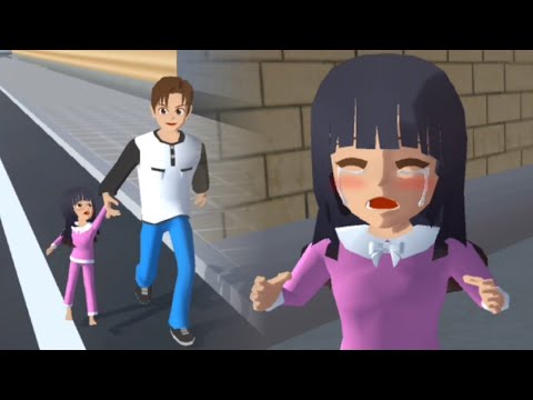 An unlucky baby because her evil brother abandoned her. | Sad Story | Sakura School Simulator