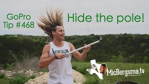 How to avoid pole in your video / photo - GoPro Tip #468 | MicBergsma
